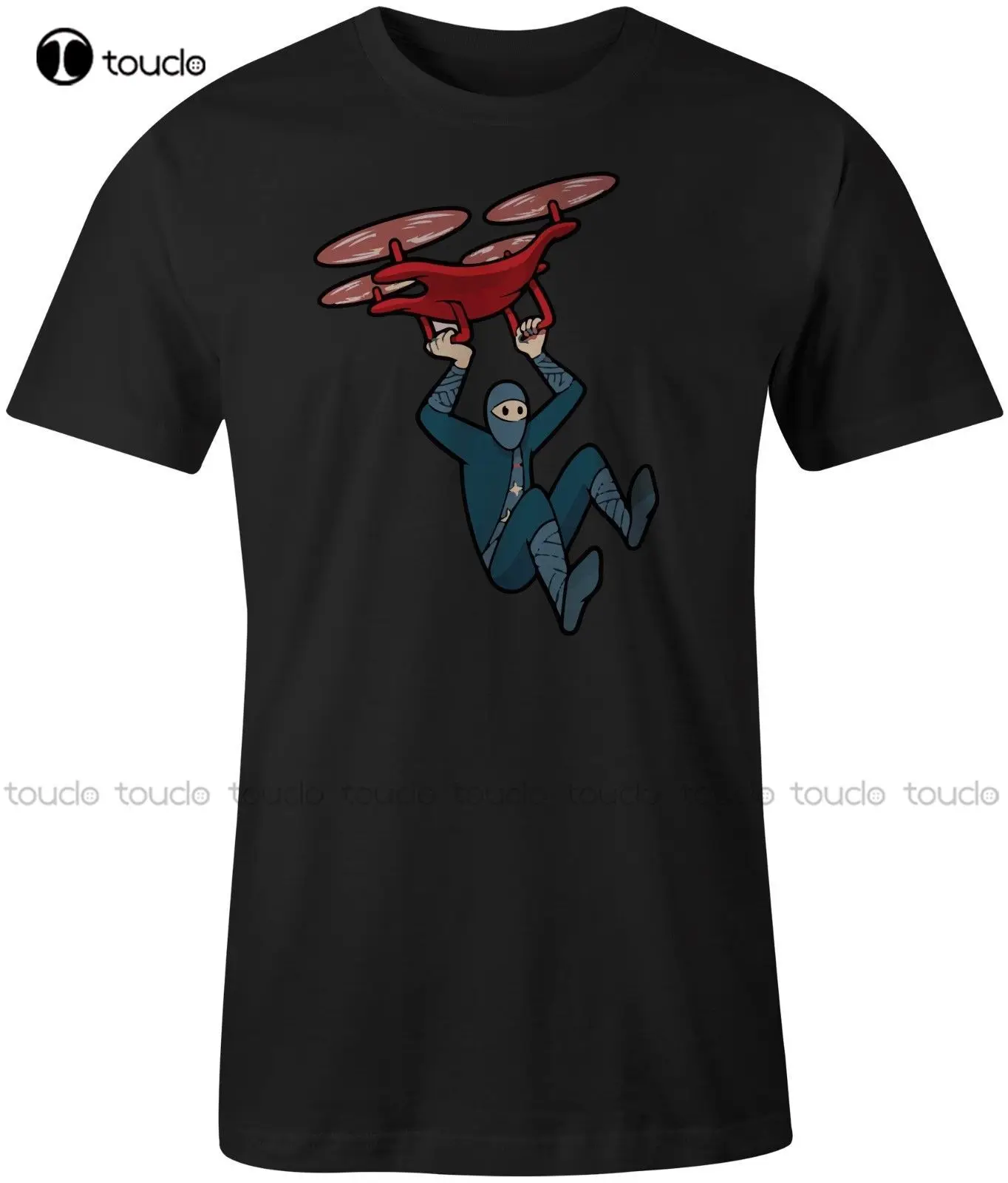 

Newest Fashion DRONE FLYING NINJA UAV Tee Shirt. Mens Sizes SHIPS FREE! O-Neck Hipster Tshirts Custom aldult Teen unisex