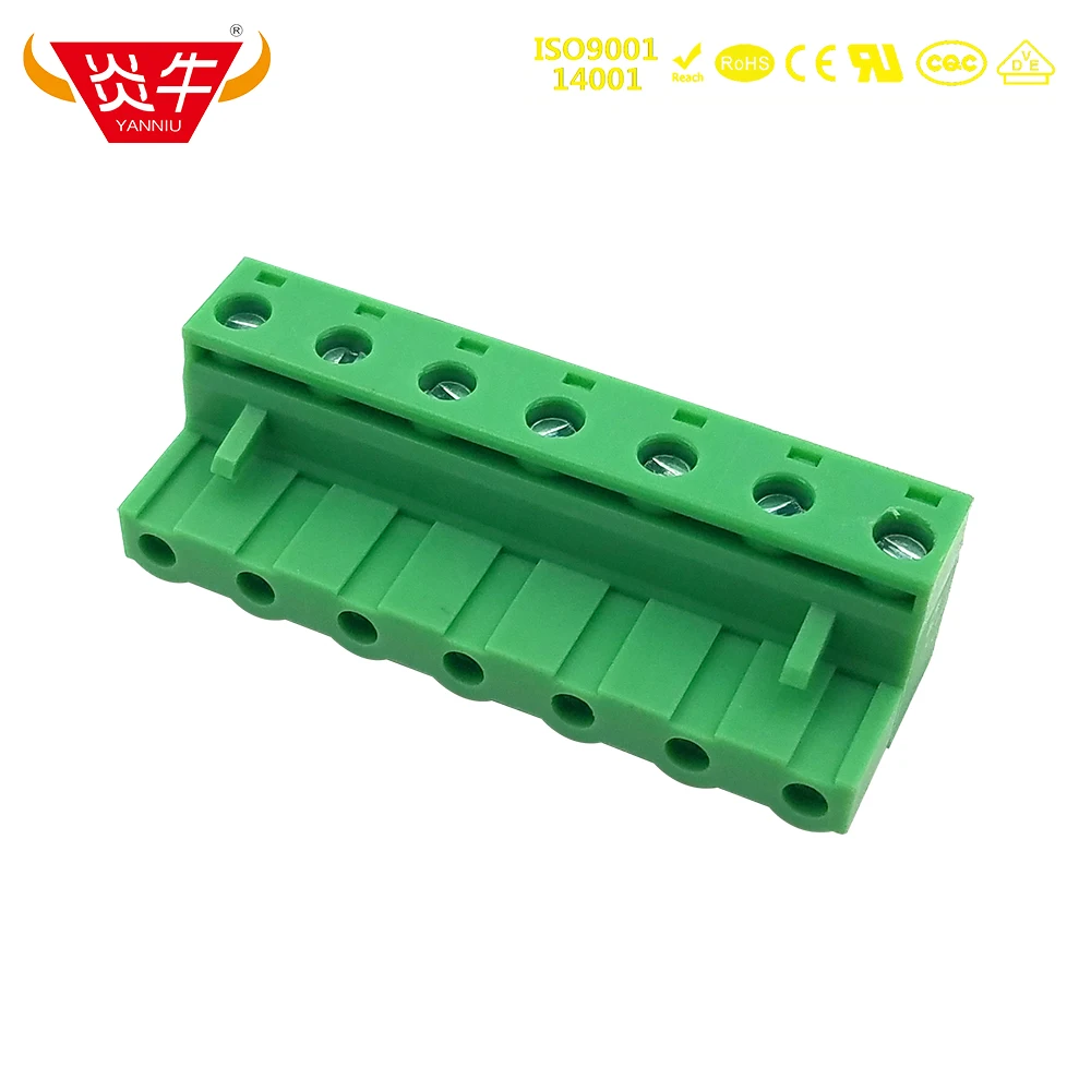 Автомобильная Клеммная колодка KF2EDGK 7 5 2P ~ 12P Штекерная 2EDGK мм 2PIN 12PIN GMSTB 2 ST 1766880 PHOENIX
