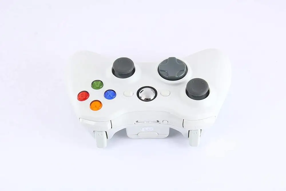 Wireless Controller for Xbox 360 Astarry 2.4GHZ Game Gamepad Joystick & Slim PC Windows 7 8 10 (White | Электроника