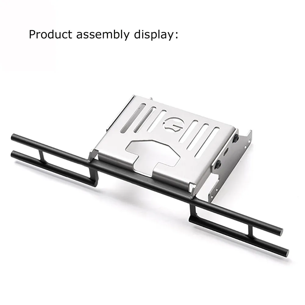 

Rear Bumper With Protective Bottom Armor for 1/10 Traxxas TRX6 G63 TRX4 G500 RC Car Accessories Anti-collision