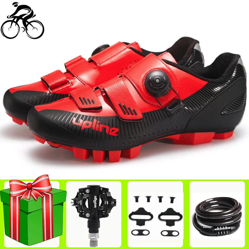 

NEW cycling shoes men mountain bike sapatilha ciclismo MTB bicycle sneakers women professional self-locking breathable shoes