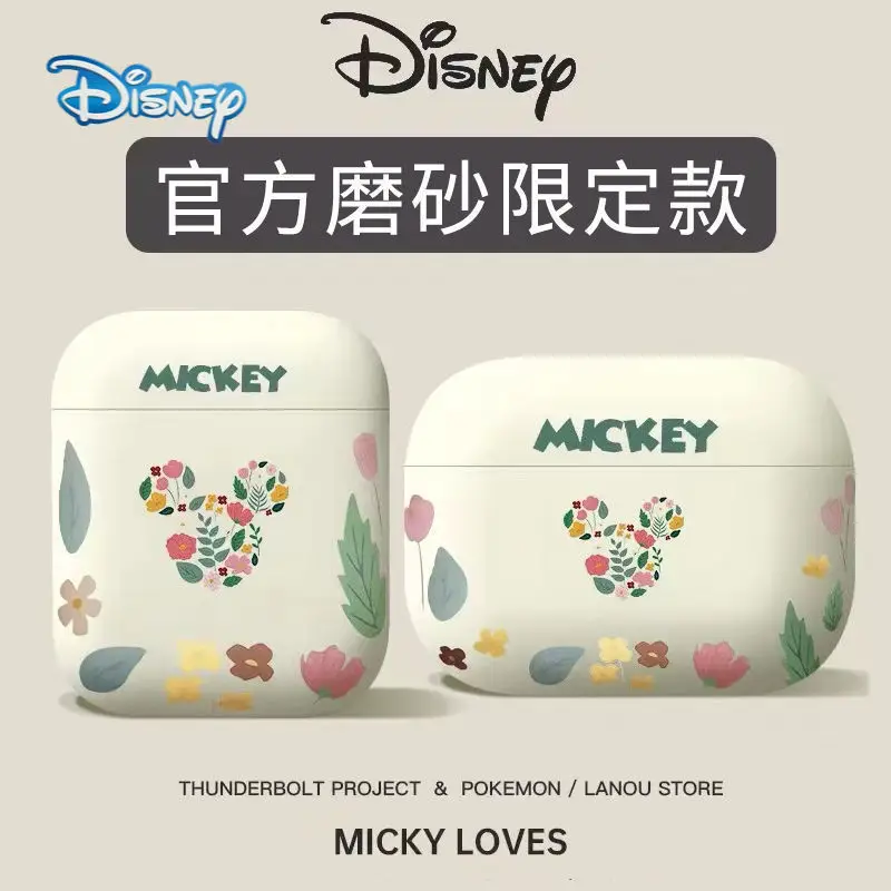 

Disney Mickey Cartoon Cover for Apple Airpods 1 2 airpod Pro 3 Wireless Bluetooth Earphones case Silicone Cute Headphone Cover