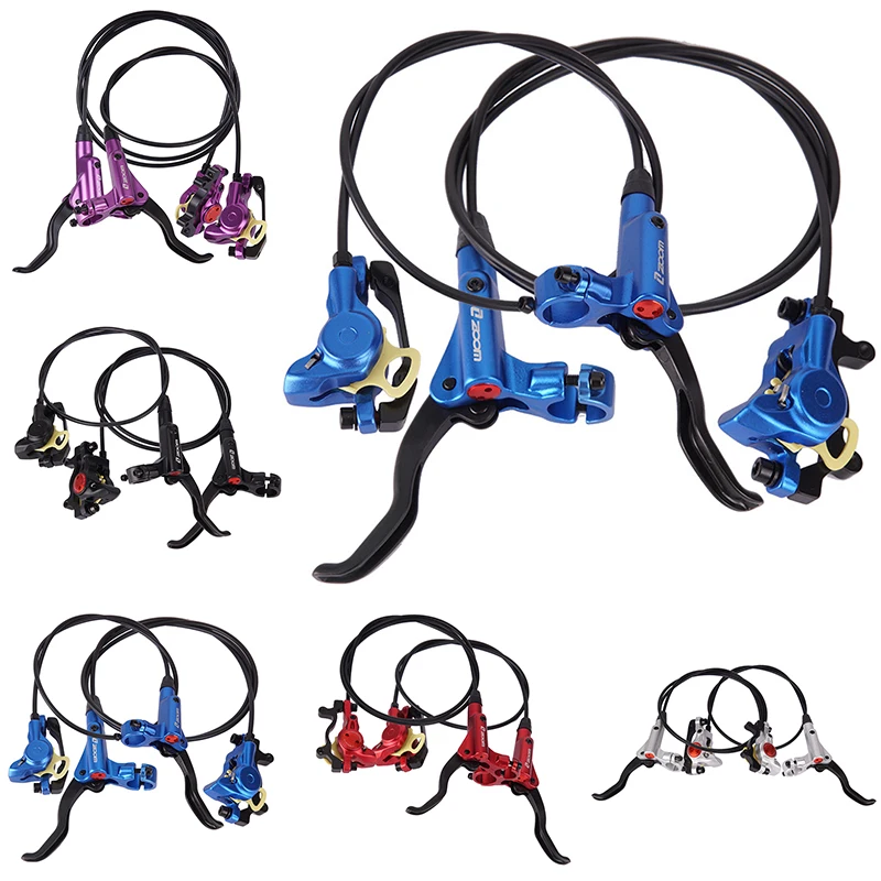 

1pc/ Pair Hydraulic Oil Disc Brake Lever MTB Front And Rear Optional Set Bicycle Two-way Braking Calipers