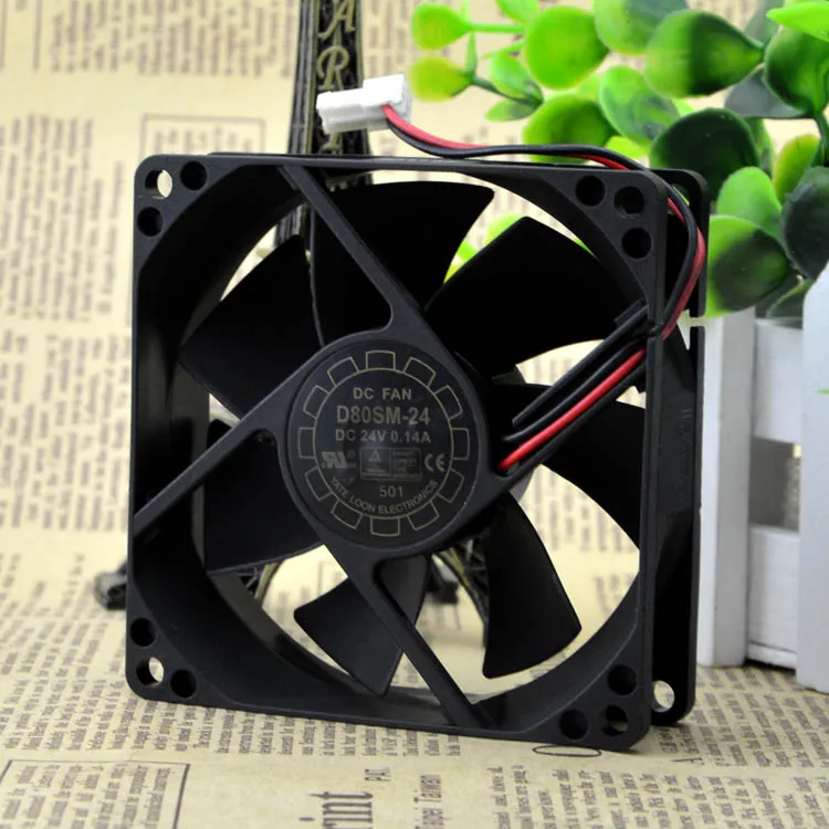 

NEW / D80SM-24 8Cm 24V 0.14A Motor protection cooling