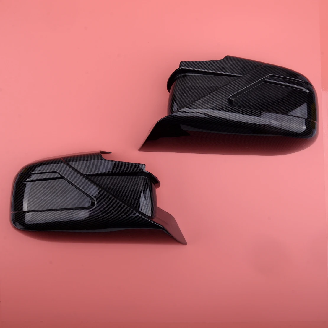 

1 Pair Side Rearview Door Mirror Cover Trim Cap ABS Carbon Fiber Style Fit for Honda Accord 2003 2004 2005 2006 2007