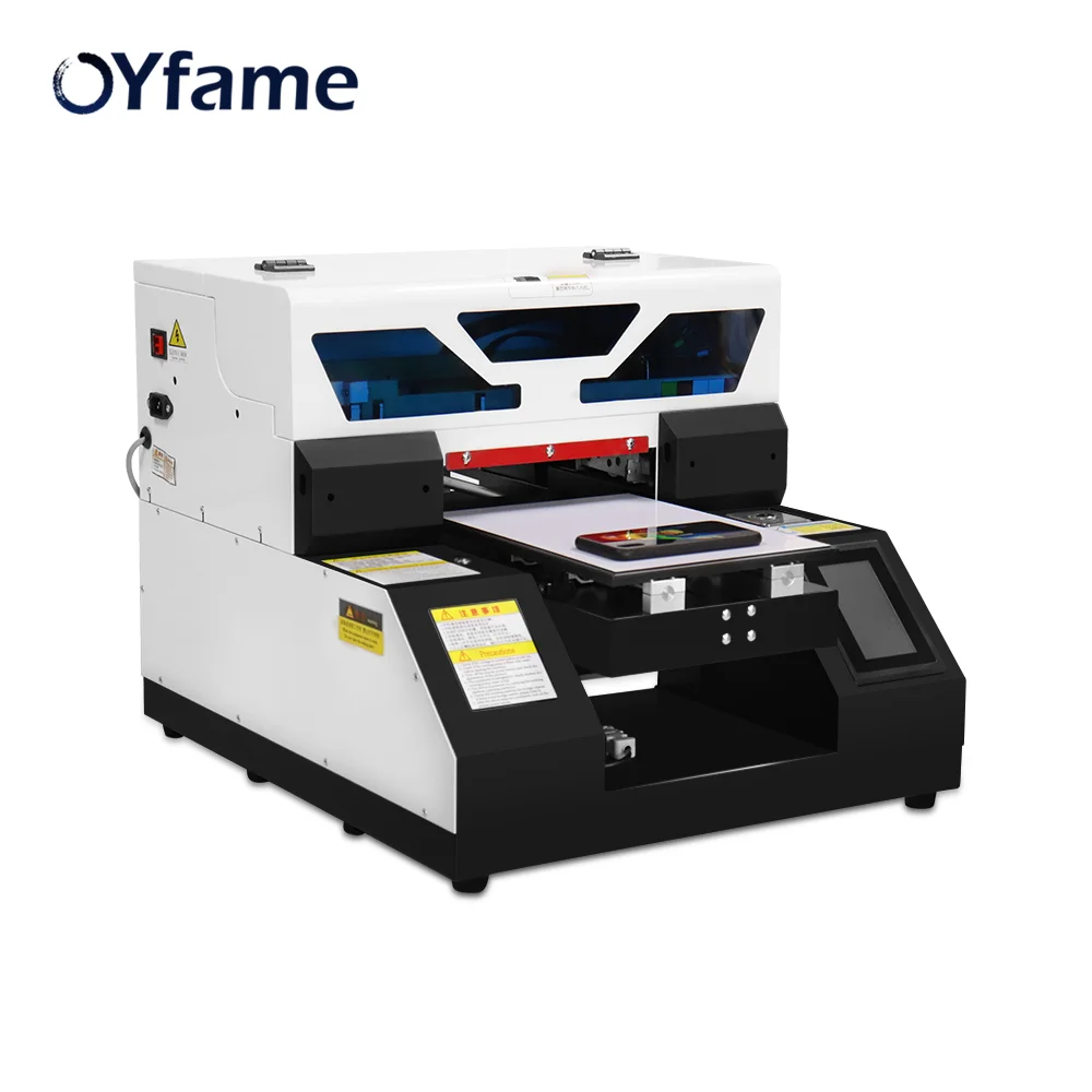 OYfame A4 планшетный УФ принтер для чехол телефона металлический акриловый Стекло