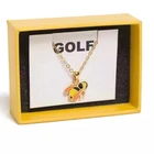 Ожерелье с Пчелой Spot GOLF WANG, ожерелье с Пчелой в стиле хип-хоп, подвеска для скейтборда, колье для пары