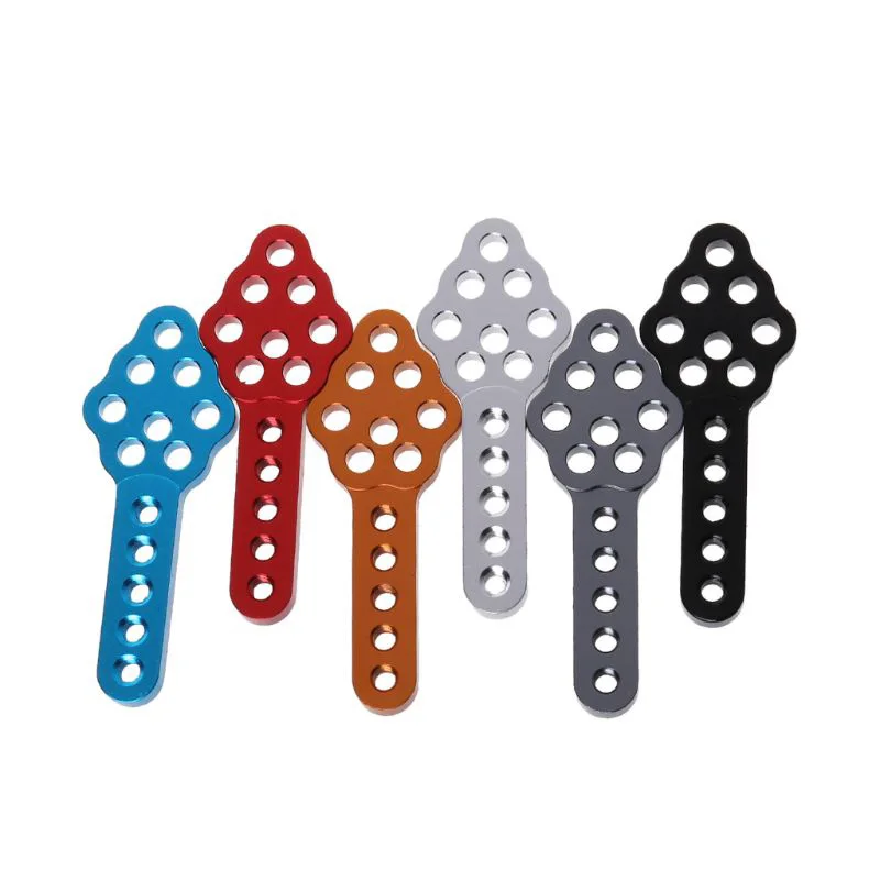 

2PCS Metal Shock Absorber Mount Adjust Height Angle Stand for RC Crawler Car Axial SCX10 90046 90047 D90 D110,Red