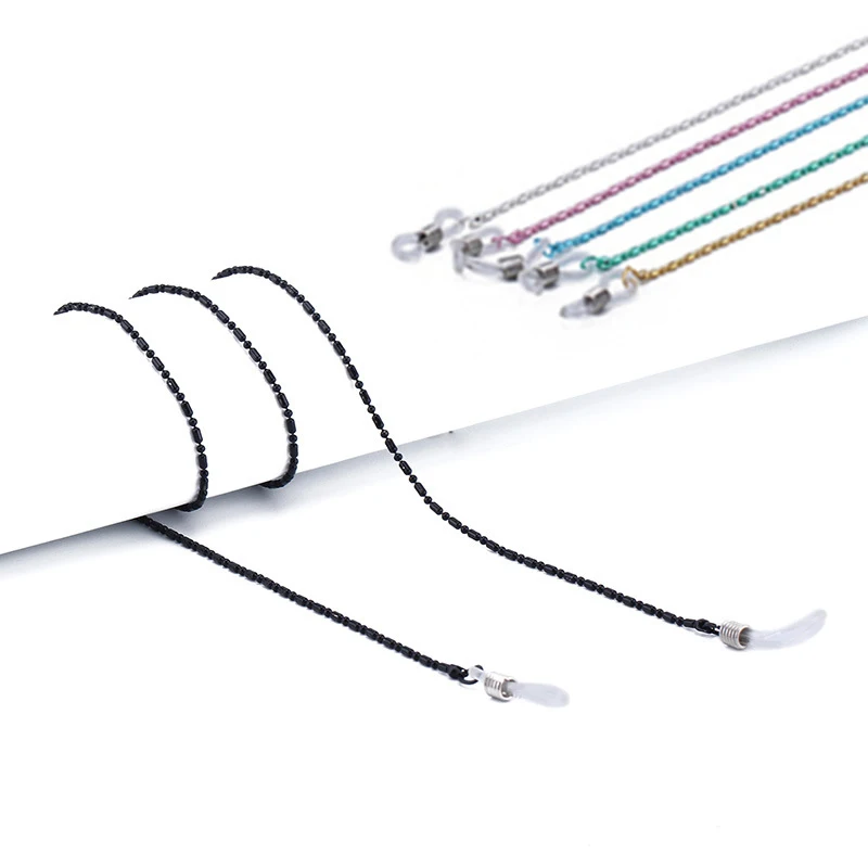 

Glasses Chain Sports Non-slip Metal Glasses Rope Fashion Beautiful Glassesholder Eyeglasses Cord Holder Strap Lanyards Eye wear