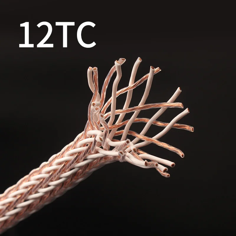 8TC/12TC OCC HiFi усилитель мощности объемный кабель DIY провод для динамика 16/24 |