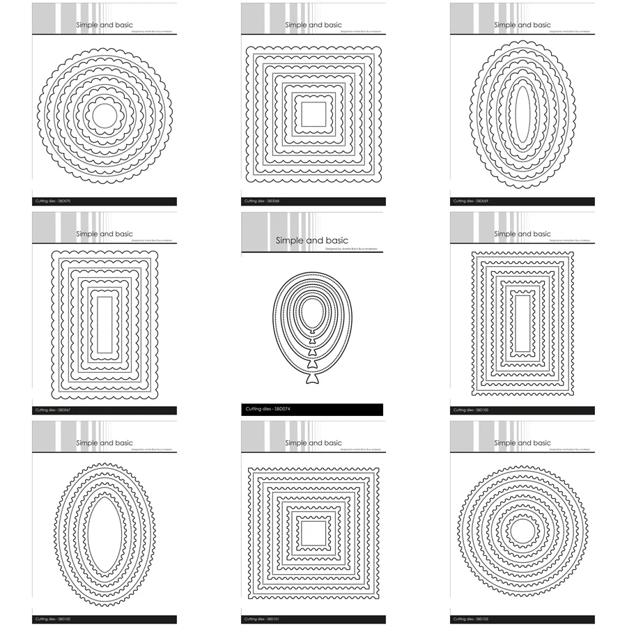 

2021 Lucky Goddess Craft Metal cutting dies Frames Scrapbook paper craft knife mould blade punch stencils dies