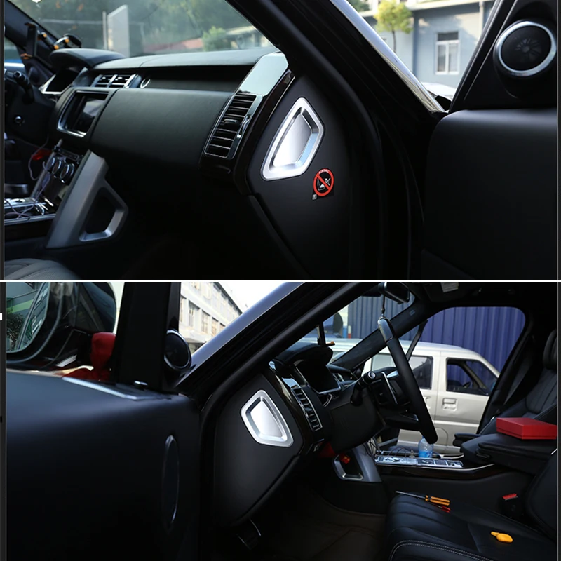 Для Land Rover Range Vogue L405 2014-2020 ABS Хромированная Автомобильная центральная консоль