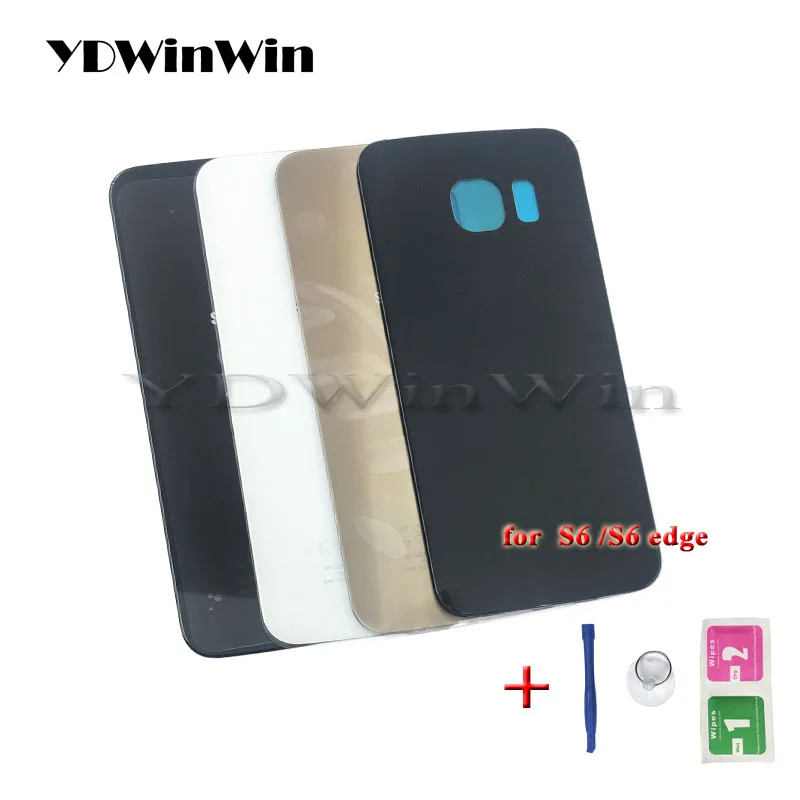 Новая стеклянная крышка аккумулятора для Samsung Galaxy S6 Edge G920 G925 G928 задняя с заменой