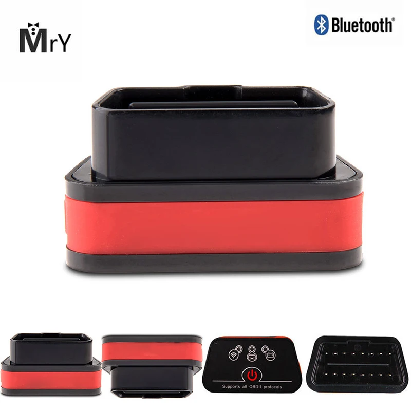 Автомобильный диагностический адаптер ELM327 v3.0 Bluetooth интерфейс OBD2 | Автомобили и