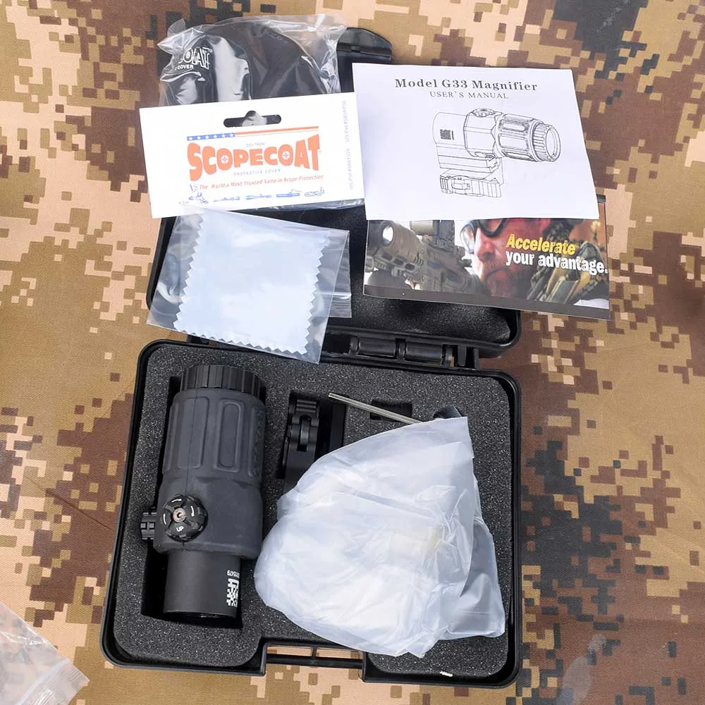 Охотничий прицел для винтовки 558 + 33 голографический красно-зеленый точечный 20 мм