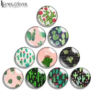 Браслет-амулет, Круглый, 12 мм, 14 мм, 16 мм, 20 мм, 25 мм, 30 мм, 622 дюйма, бижутерия со стеклянными кабошонами дюйма