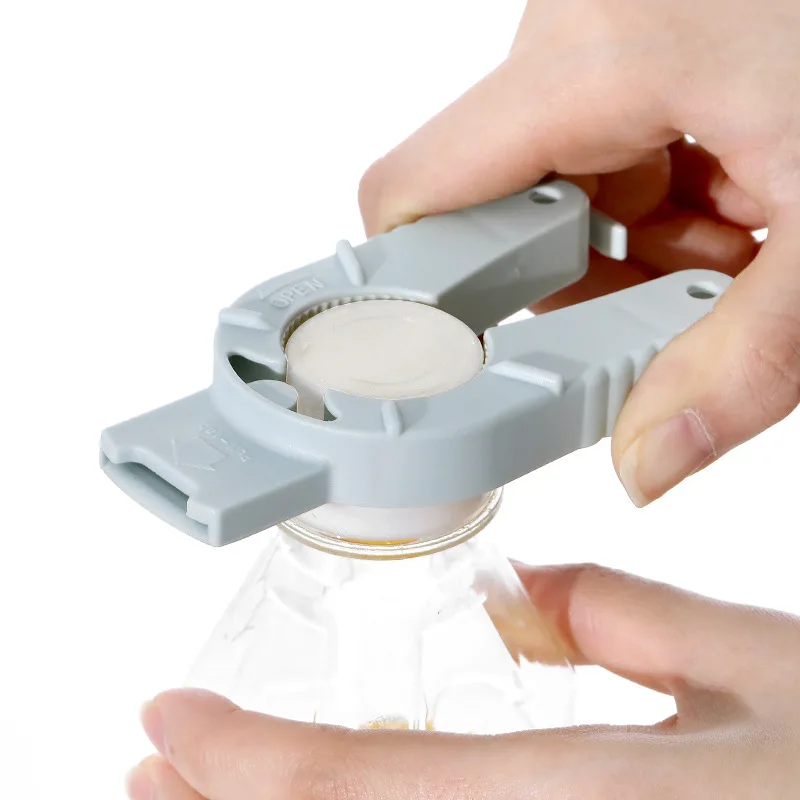 

1PC Magnetic Universal Can Opener 3 In 1 Multifunctional Bottle Opener Household Manual Bottle Opener Kitchen Accessories