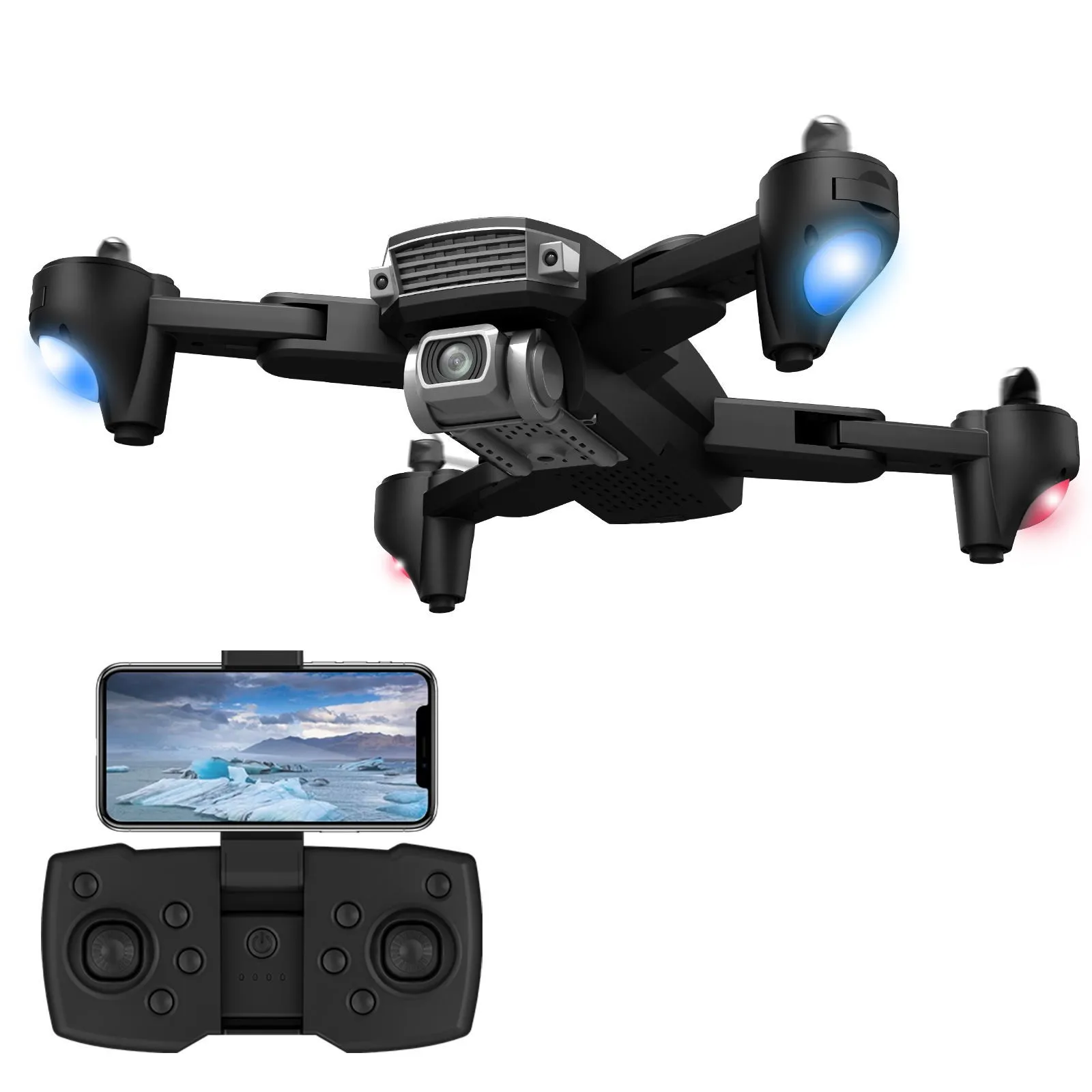 

5G WIFI Folding Drone 3km FPV Gps With 6k HD Camera 2-axis Gimbal Brushless Foldable RC Drone HD Aerial Photography AiRCraft