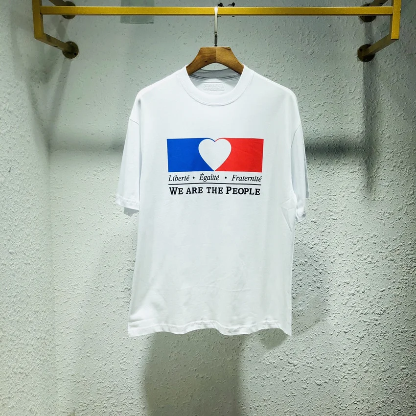 

Цветная футболка с французским флагом для мужчин и женщин, с графическим логотипом, с принтом, топы высокого качества с коротким рукавом