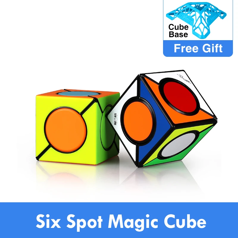 

Hot Selling QiYi FangYuan 6 six spot Speed Magic Cube Professional Puzzle Educational Toys For Children Gift magico cubo