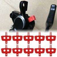 15pcs plastic cycling outdoor red bicycle brakes spacers spacer instert hydraulic disc brake pads
