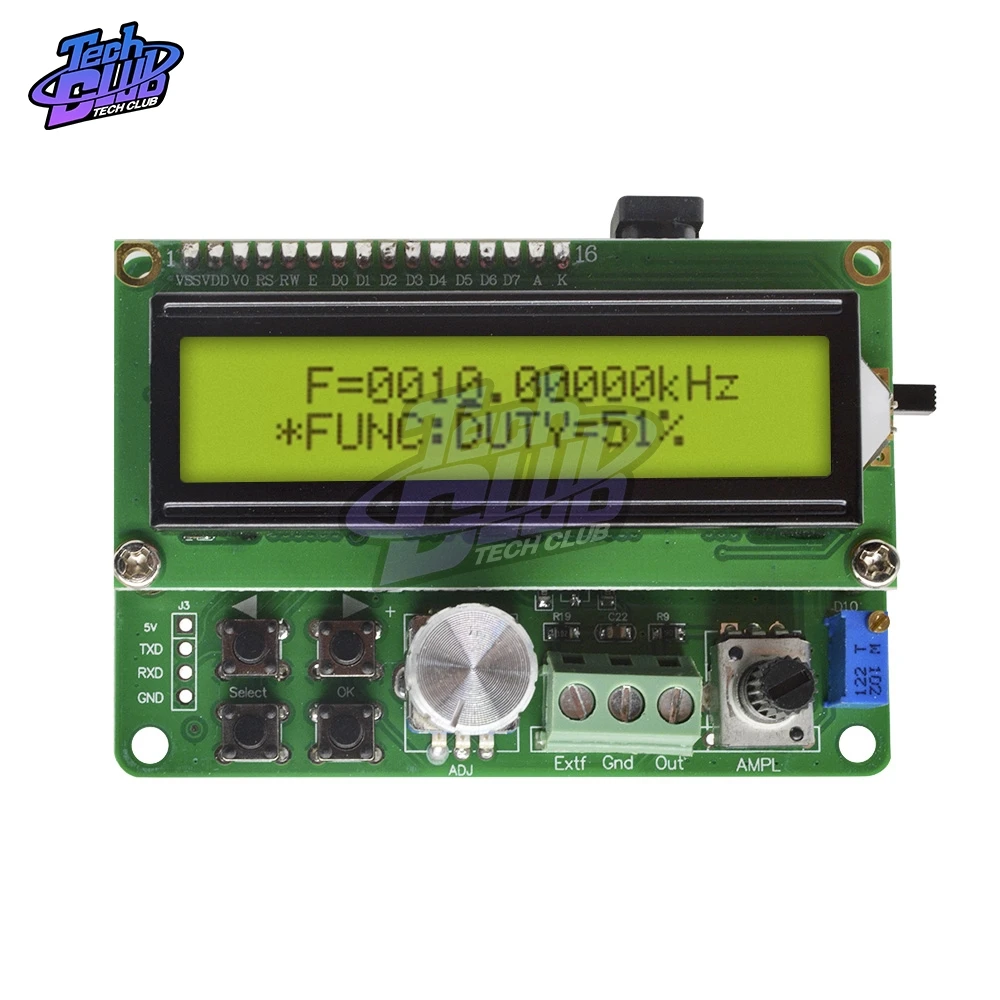 Генератор сигналов FYE050 0 01 Гц ~ 50 кГц Функция DDS генератор частоты импульсов