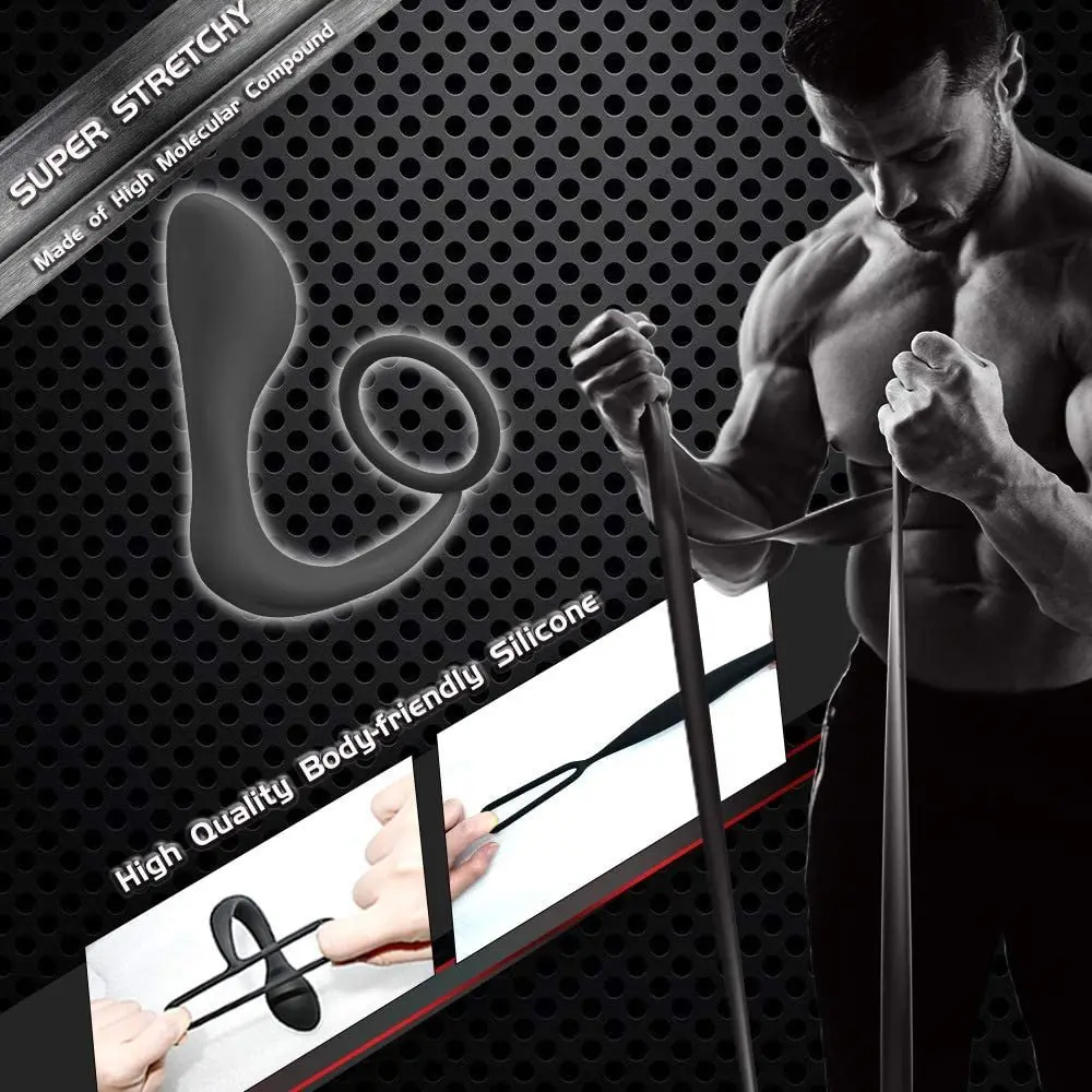 Couple Sexy Toy Elastic Delay Ring Cock Stretchy Intense Anal Stimulation Premature Ejaculation Lock Adult Sex Toys For Man |