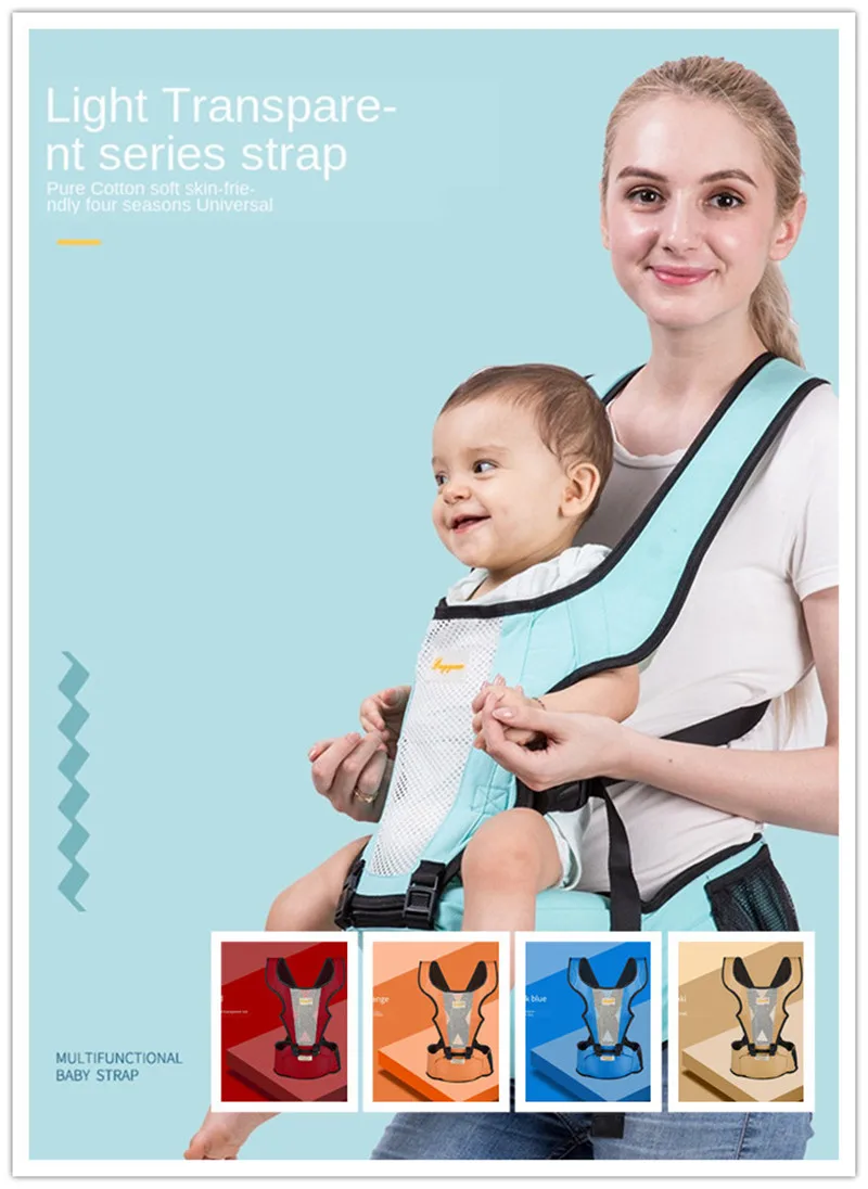 

Baby Carrier Baby Accessories Portable Kids Strap Backpack Thicken Shoulder Ergonomic Kangaroo Wrap Bag Travel Easily