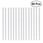 50 шт., Прозрачные коктейльные палочки для перемешивания напитков