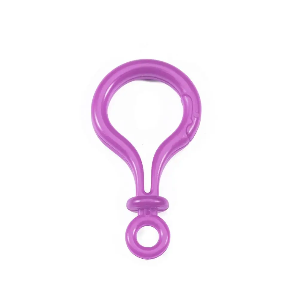 purple DC 5 шт./лот, 30 мм, аксессуары для ювелирных изделий, застежка-карабин, крючок, брелок для ключей, бижутерия для Diy, аксессуары для изготовления ювелирных изделий - Цвет: purple