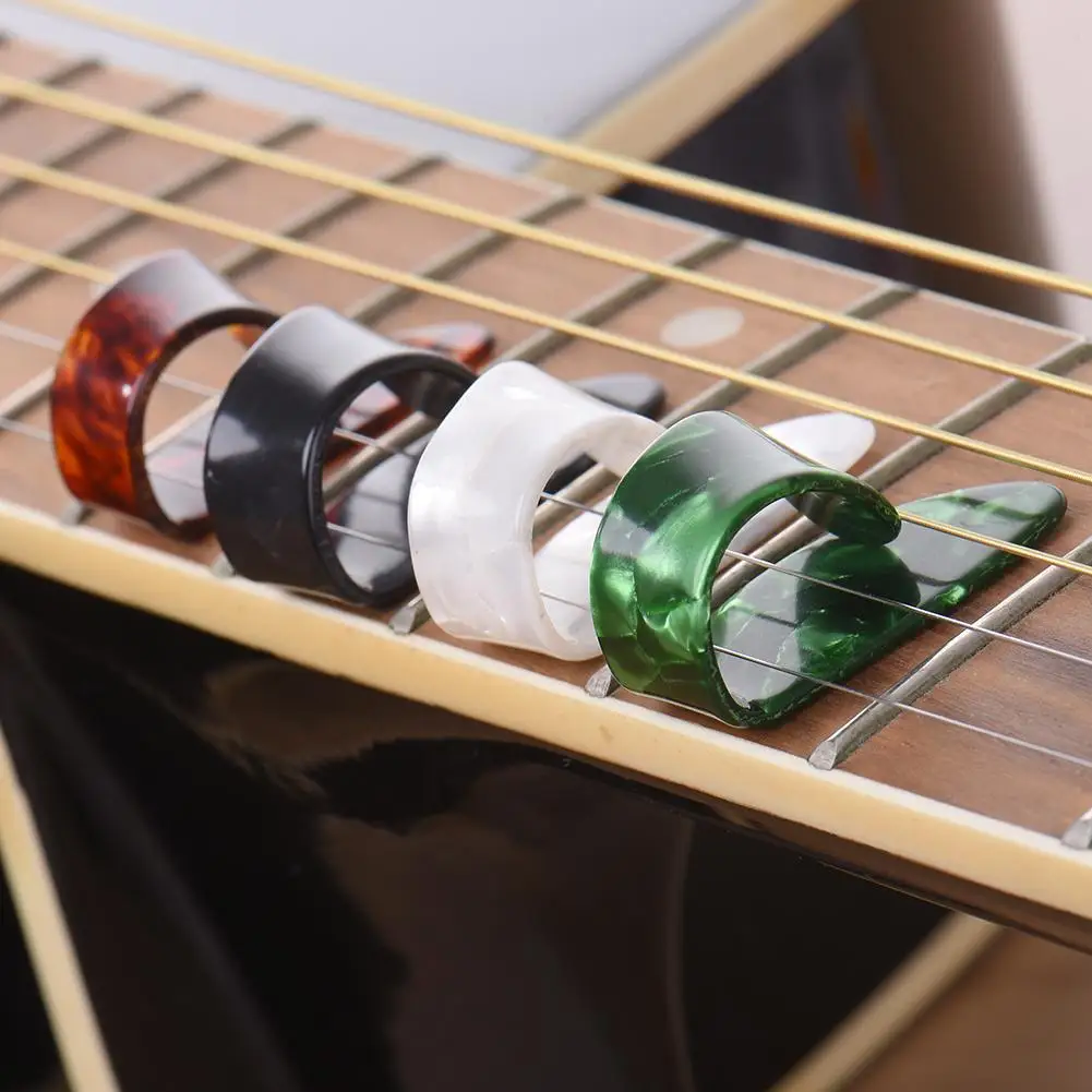 

15 Pcs Finger Nail Guitar Picks for Guitar Bass Banjo Random Color