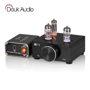 Вакуумный трубчатый предусилитель Douk Audio 6N3, HiFi предусилитель, импульсный источник питания для усилителей мощности