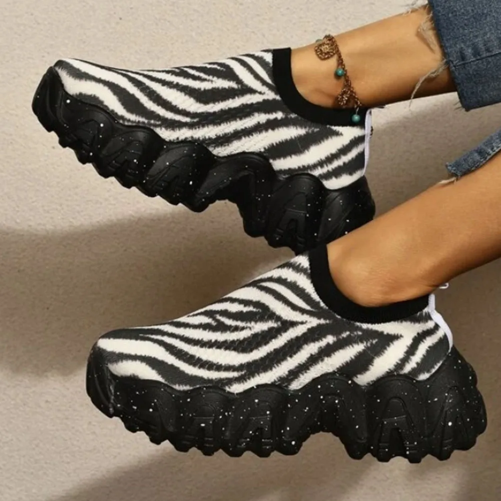 

GIGIFOX New Fashion Women Shoes Platform Flats 2021 Casual Sports Running Spring Autumn Women Shoes Big Size 43 Walking Sneakers