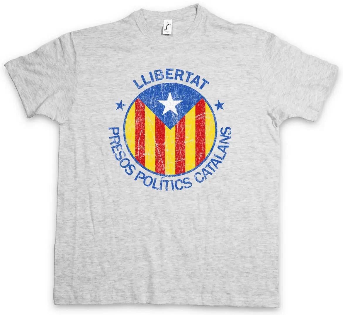 Футболка libertat Catalonia Freedom For Free Viva La Revolution Independence|Мужские футболки| |