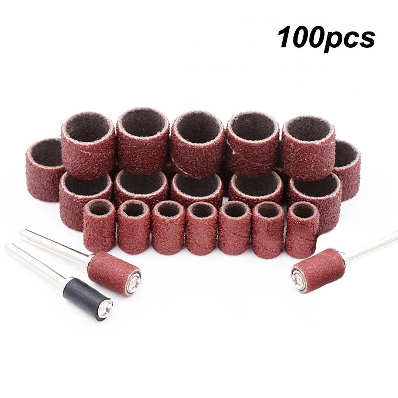 100 шт. шлифовальные круги втулки на рост от 80 до 600 наждачной бумагой буровые
