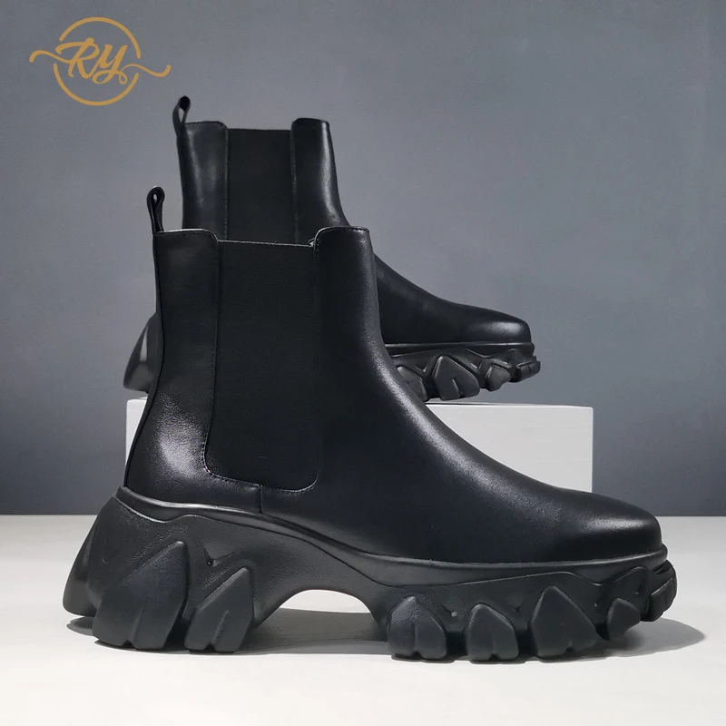 Женские ботильоны из натуральной кожи осенние ботинки Европейская станция 2020 |