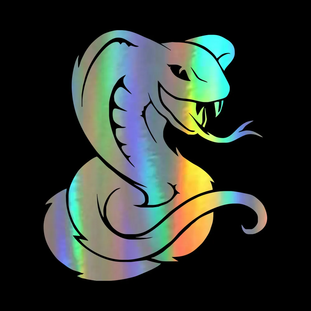 

Terror Cobra Snake Car Stickers Motorcycle Decals KK Vinyl Cover Scratches Waterproof PVC