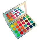 24 Цвет тени для век, палитра, Цвет Фул художника Блестящий мерцающий матовый пигментный порошок Компактная набор для макияжа век