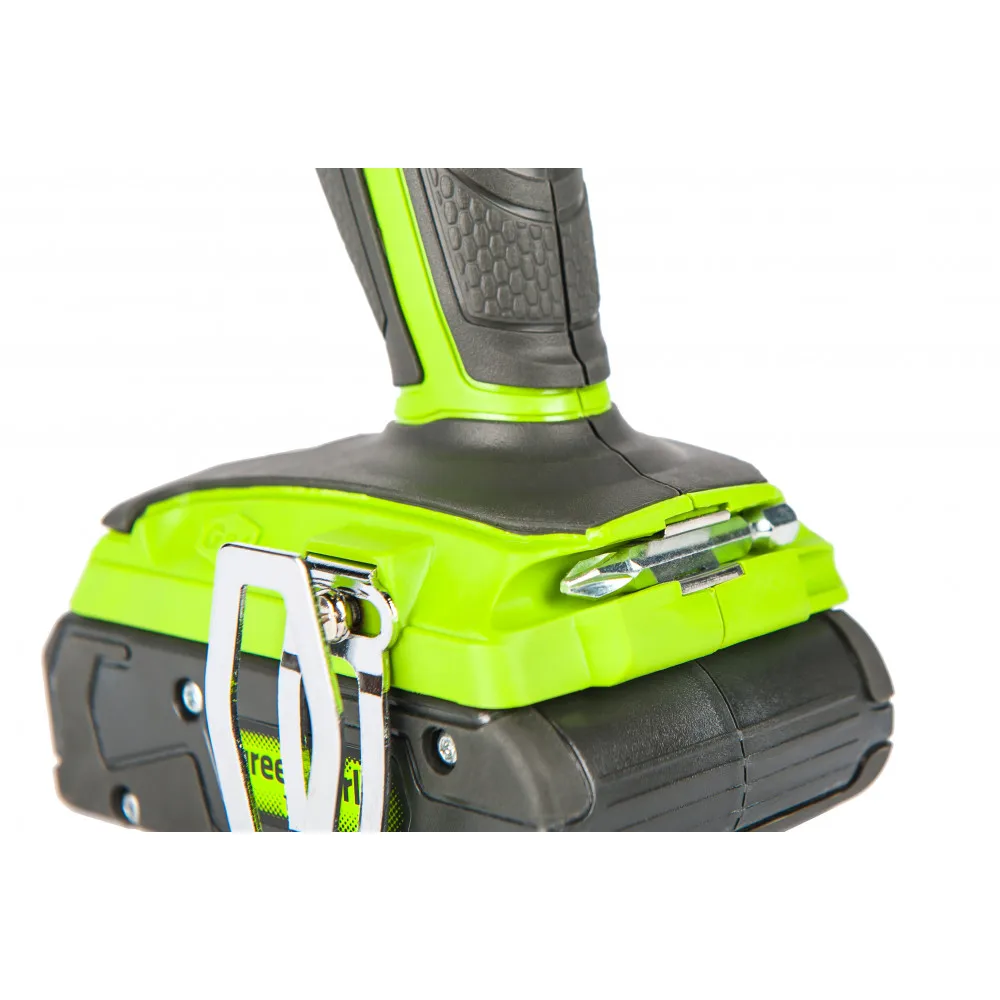 Шуруповерт ударный аккумуляторный Greenworks GD24DD 24V бесщеточный без АКБ и