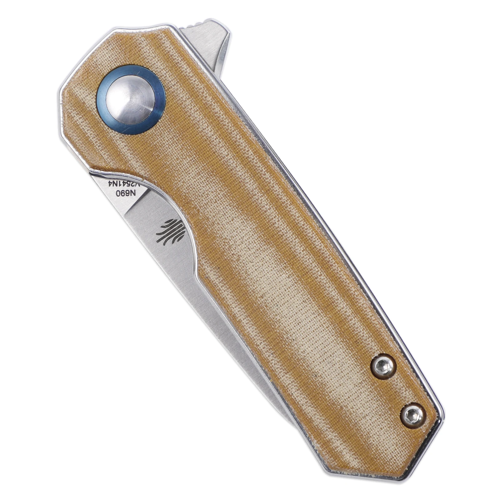 Тактический нож Kizer Lieb V2541N4 новинка 2020 карманный мини-нож с ручкой Микарта для