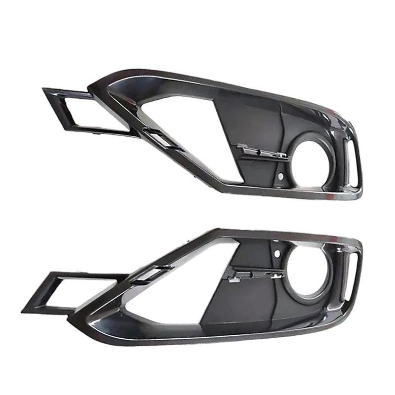 

2PCS Front Bumper Fog Light Cover Mouding Strips for-BMW F30 F31 F34 F35 316I 320I 328I 335I 51117300739 51117300740