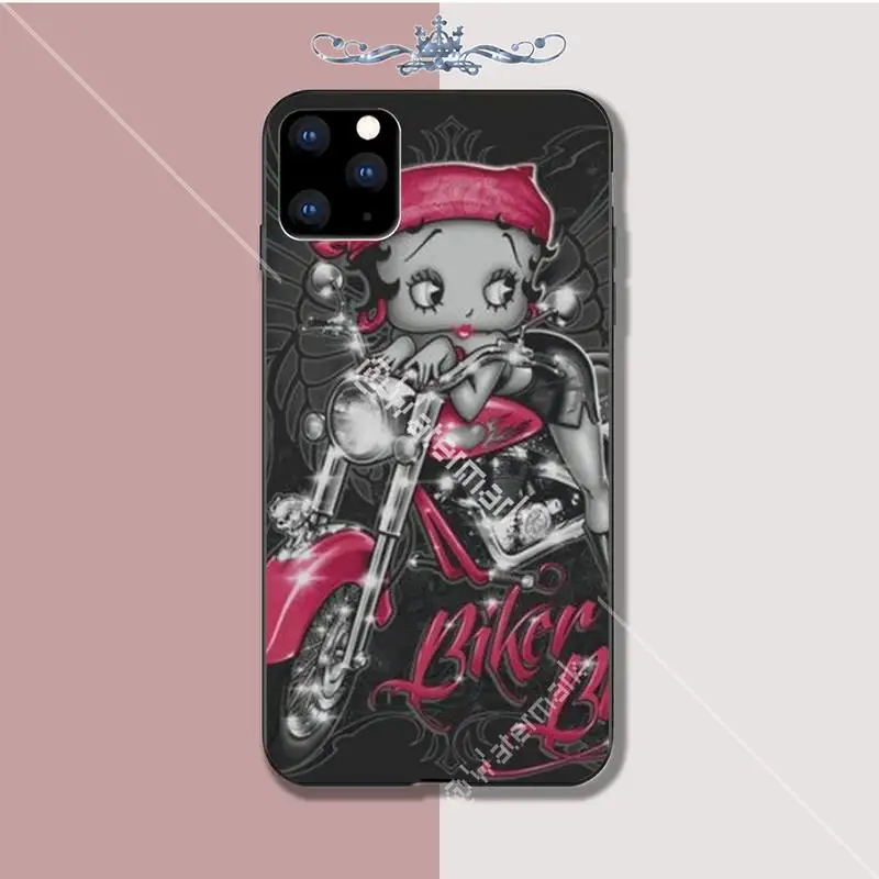 Babaite Betty Boop чехол для Iphone 6 6s 7 8 Plus X Xs Max Xr 11 Pro мобильный телефон аксессуары |