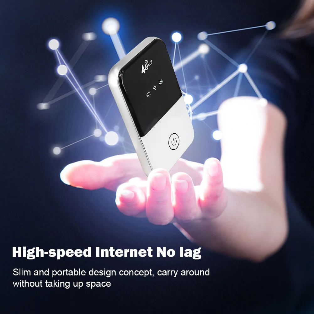 4G Wi-Fi модем маршрутизатор 150 Мбит/с 3 режимами Lte портативный карманный