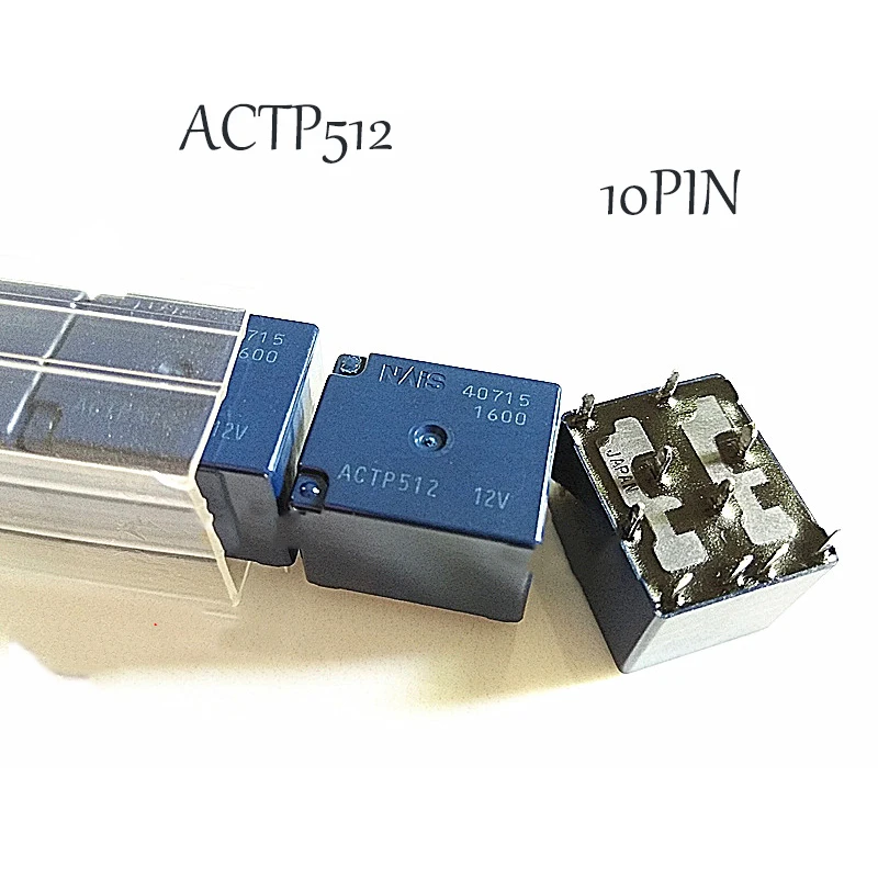 2 шт./партия автомобильные реле ACT512 12 В 10 контактов 20 А постоянного тока ACTP512 J518