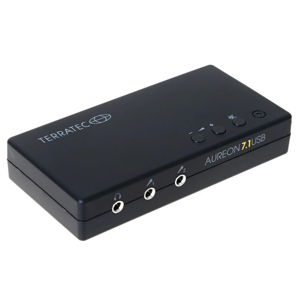 ЦАП HIFI внешняя звуковая карта TerraTec Aeruon 7 1 USB поддерживает каналов с входом и
