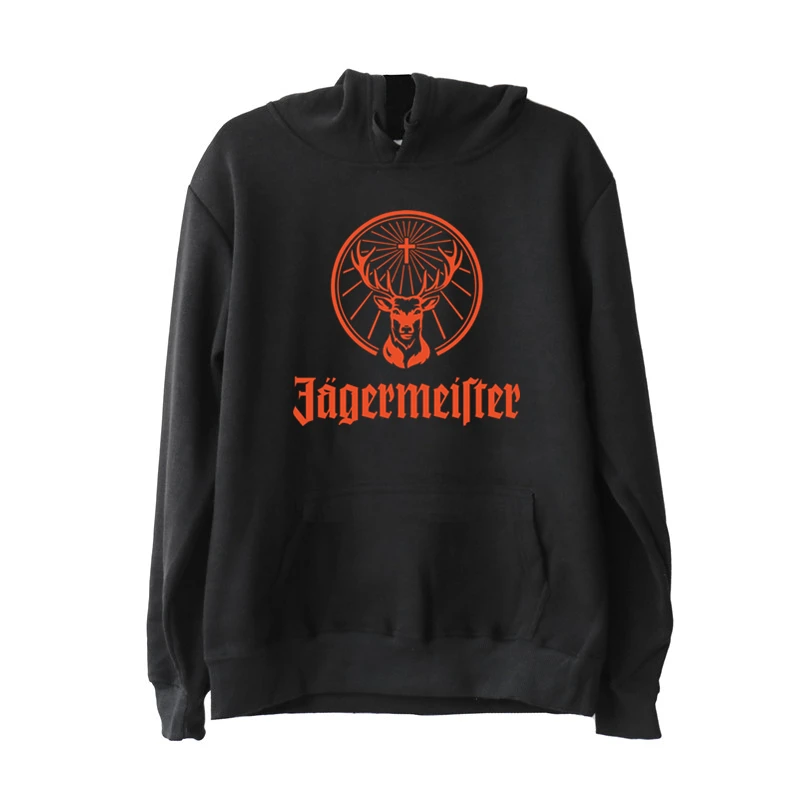 Толстовка Jagermeister с принтом Коллекция весна-осень уличная одежда в стиле хип-хоп