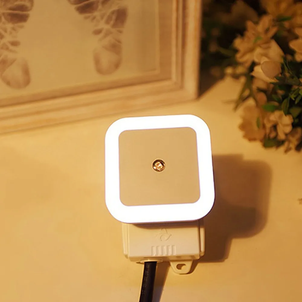 Светильник с датчиком управления Ночной светильник мини-лампы ЕС США