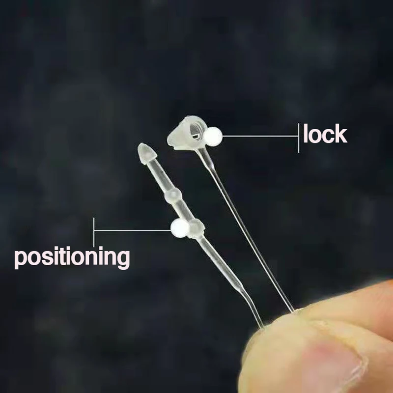 Качественные пластиковые защелкивающиеся булавки 500 шт. крепежные петли