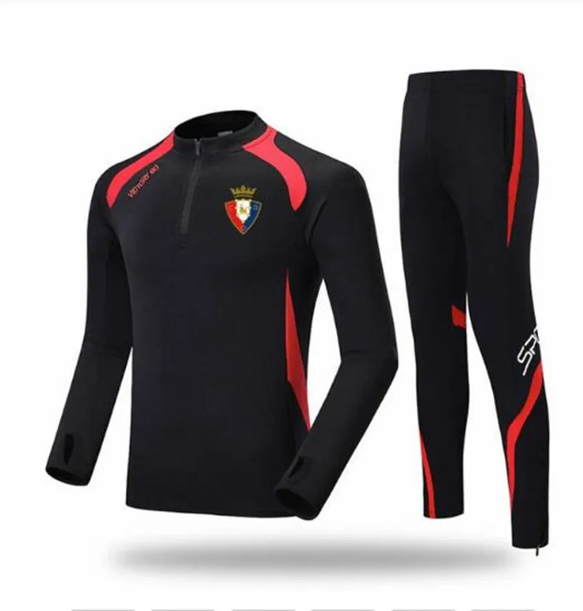 

Осасуна столетия Мемориал 2020 crianças adultos conjuntos de camisas de futebol survetement de futebol masculino criança