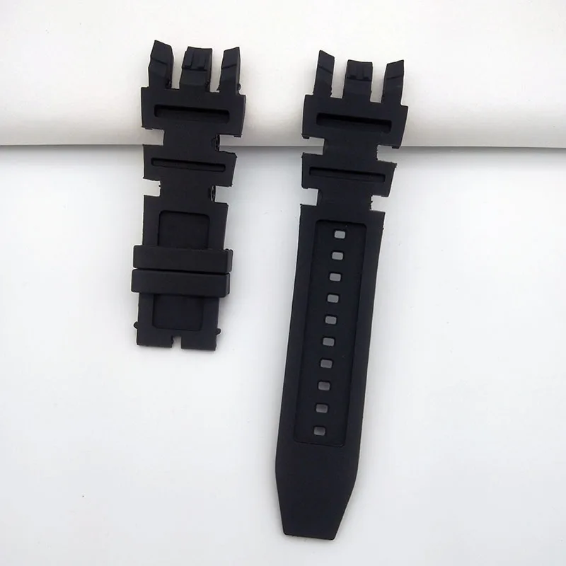 Ремешок сменный удобный для браслета Invicta backup Gmt 6177 мягкий - Цена: 824